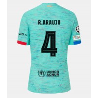 Camisa de Futebol Barcelona Ronald Araujo #4 Equipamento Alternativo 2023-24 Manga Curta
